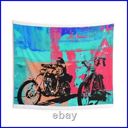 Easy Rider Graffiti Indoor Wall Tapestries by Stephen Chambers