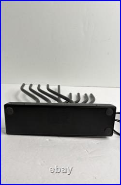 Electric Menorah Hanukkah Candle Holder 9 Light Black Contemporary Modern