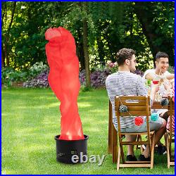 Electric Red Flame Light Simulated Campfire Light Fake Flame Lamp Effect Decor Electric Red Flame Light Simulated Campfire Light Fake Flame Lamp Effect Decor