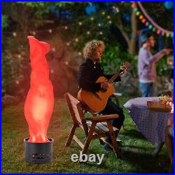 Electric Red Flame Light Simulated Campfire Light Fake Flame Lamp Effect Decor Electric Red Flame Light Simulated Campfire Light Fake Flame Lamp Effect Decor