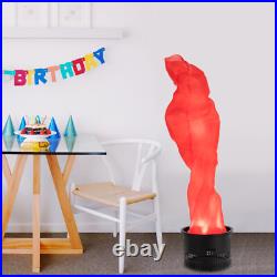 Electric Red Flame Light Simulated Campfire Light Fake Flame Lamp Effect Decor