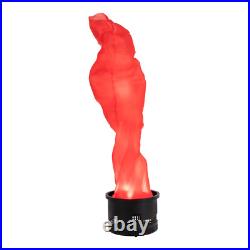 Electric Red Flame Light Simulated Campfire Light Fake Flame Lamp Effect Decor