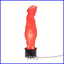 Electric Red Flame Light Simulated Campfire Light Fake Flame Lamp Effect Decor Electric Red Flame Light Simulated Campfire Light Fake Flame Lamp Effect Decor