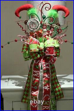 Elf Legs Christmas Tree Topper