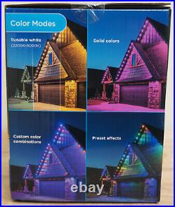 Enbrighten Permanent Outdoor Wi-Fi Eternity Eave Lights 100ft Dimmable RGB+W