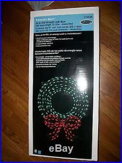 Energy Best 36 280 LED Wire Wreath Christmas Decoration