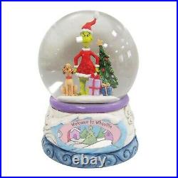 Enesco Grinch by Jim Shore Grinch and Max Waterball