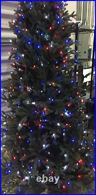 Evergreen 7.5 Ft App Controlled Pre-Lit Twinkly LED Artificial Christmas Tree