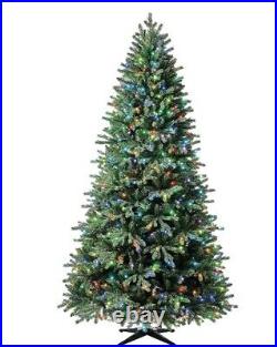 Evergreen Classics 7.5' Holiday Symphony Aspen Spruce Quick Set Christmas Tree