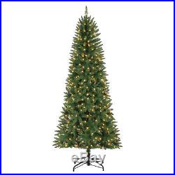 Evergreen Classics 7 Foot Lansing Pre Lit LED Artificial Christmas Tree
