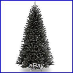 Everly Quinn North Valley Black Spruce Artificial Christmas Tree with Stand