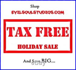 Evil Soul Studios Professional Life Size Father Arthur Keely Tombstone Halloween Evil Soul Studios Professional Life Size Father Arthur Keely Tombstone Halloween