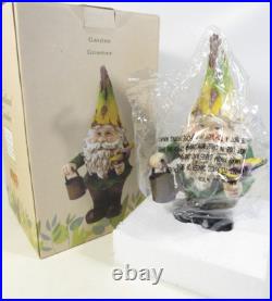 Exclusive RARE Cracker Barrel 10 Woodland Garden Gnome Statue Figurine NIB