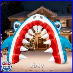 Eyourlife 12×8 FT Shark Summer Inflatable Arch, Giant Outdoor Blo