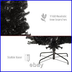 FREE SHIPPING? Black Christmas Tree, 8 Feet, Thin Style, 1168 Branches