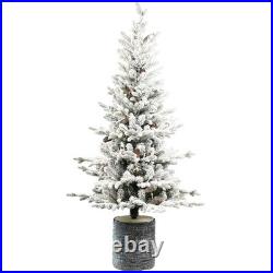 FREE SHIPPING? Christmas Tree, Hinged, 6.5 ft, 1386 Branches, & Pine Cones