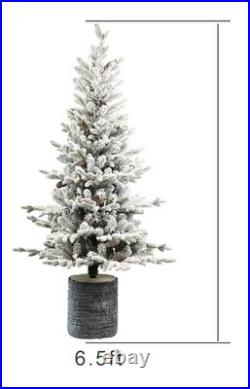 FREE SHIPPING? Christmas Tree, Hinged, 6.5 ft, 1386 Branches, & Pine Cones
