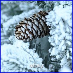 FREE SHIPPING? Christmas Tree, Hinged, 6.5 ft, 1386 Branches, & Pine Cones