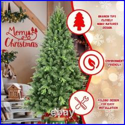 FREE SHIPPING? Christmas Tree, Hinged, 7.5 ft, 1223 Branches & Memory Wire FREE SHIPPING? Christmas Tree, Hinged, 7.5 ft, 1223 Branches & Memory Wire