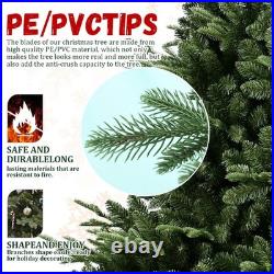 FREE SHIPPING? Christmas Tree, Hinged, 7.5 ft, 2444 Spread Branches