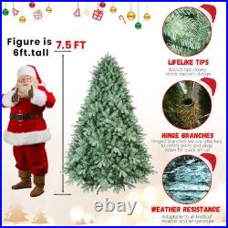 FREE SHIPPING? Christmas Tree, Hinged, 7.5 ft, 2908 Branches, & Memory-Wire