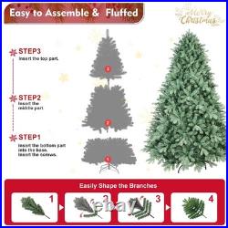 FREE SHIPPING? Christmas Tree, Hinged, 7.5 ft, 2908 Branches, & Memory-Wire