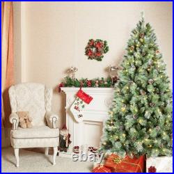 FREE SHIPPING? Christmas Tree, Hinged, 7 ft, 1348 Branches, & Pinecones
