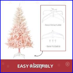 FREE SHIPPING? Pink Christmas Tree, 6 Ft, Hinged, Unlit, 1000 Branches FREE SHIPPING? Pink Christmas Tree, 6 Ft, Hinged, Unlit, 1000 Branches