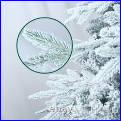 FREE SHIPPING? White Christmas Tree, 5 Ft, Hinged, 1419 Branches, Steel Wire FREE SHIPPING? White Christmas Tree, 5 Ft, Hinged, 1419 Branches, Steel Wire