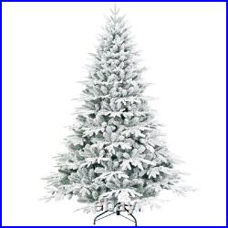 FREE SHIPPING? White Christmas Tree, 5 Ft, Hinged, 1419 Branches, Steel Wire FREE SHIPPING? White Christmas Tree, 5 Ft, Hinged, 1419 Branches, Steel Wire