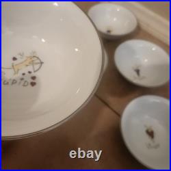 FULL SET OF 8 Pottery Barn Reindeer Soup Salad Cereal Dessert Bowls Christmas FULL SET OF 8 Pottery Barn Reindeer Soup Salad Cereal Dessert Bowls Christmas