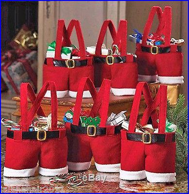 Fantastic Father Christmas/Santas Pants Gift Bag/Small Sack/Stocking Filler