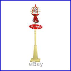 Fashional Gold and Red Street Decoration Light Santa Claus Christmas Lights