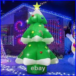 Fashionlite 9ft Christmas Inflatable Tree with Multiolor LED Airblown Decoration