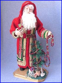 Father Christmas OOAK Doll- Handmade Santa