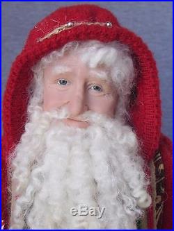 Father Christmas OOAK Doll- Handmade Santa