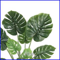 Faux Monstera 43 Potted Tree, Green