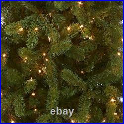 Feel Real' Pre-lit Artificial Christmas Tree Includes Pre-strung White Lig