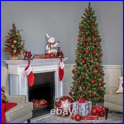 Feel Real' Pre-lit Artificial Christmas Tree Includes Pre-strung White Lig