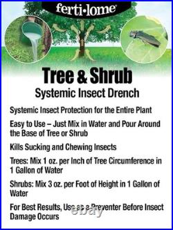 Fertilome Tree and Shrub Drench 1 Gallon Systemic Plant Insect Control Treatment
