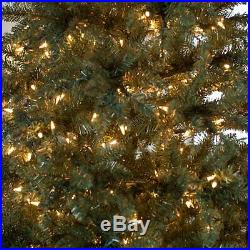 Finley Home 10 ft. Classic Pine Clear Pre-Lit Slim Christmas Tree, Green