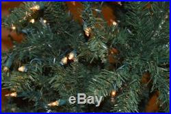 Finley Home 7.5' Classic Pine Clear Pre-lit Slim Christmas Tree