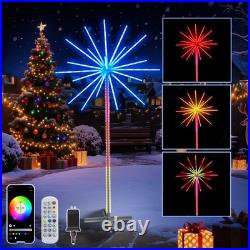 Fireworks Led Lights Outdoor, 9 FT 270 LED Firework Lights Smart Color Chang