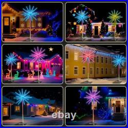 Fireworks Led Lights Outdoor, 9 FT 270 LED Firework Lights Smart Color Chang