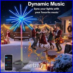 Fireworks Led Lights Outdoor, 9 FT 270 LED Firework Lights Smart Color Chang