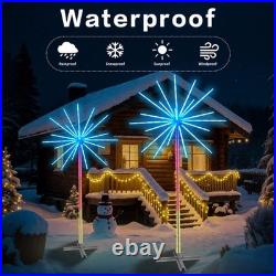 Fireworks Led Lights Outdoor, 9 FT 270 LED Firework Lights Smart Color Chang