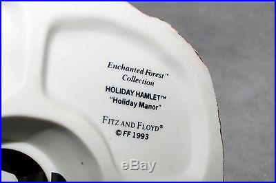 Fitz&Floyd Holiday Hamlet Collection Some LIMITED EDITION and LIGHTED Pieces