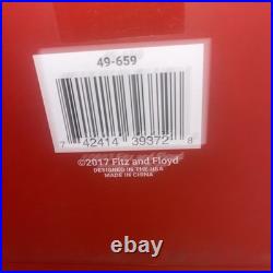 Fitz & Floyd Renaissance Holiday Santa Figurine Hand Crafted 19 2017