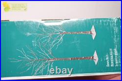 Flocked LED Birch Tree Set of 2, 1598843 Flocked LED Birch Tree Set of 2, 1598843