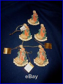 Fontanini by Roman Christmas Ornaments Made in Italy New With Tag 5 in Offer